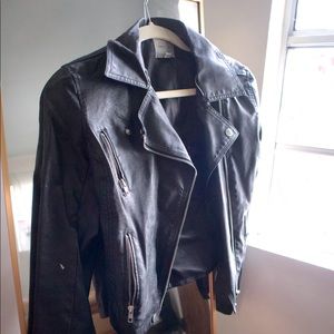 Silence and Noise Vegan Leather Jacket